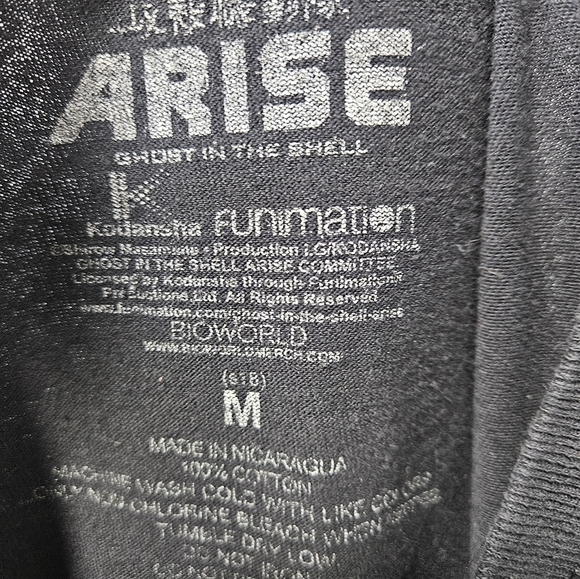 Ghost In The Shell Arise graphics t-shirt - Picture 7 of 7